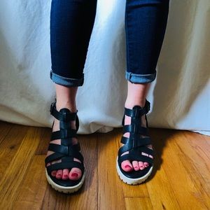 MIA chunky block sandals